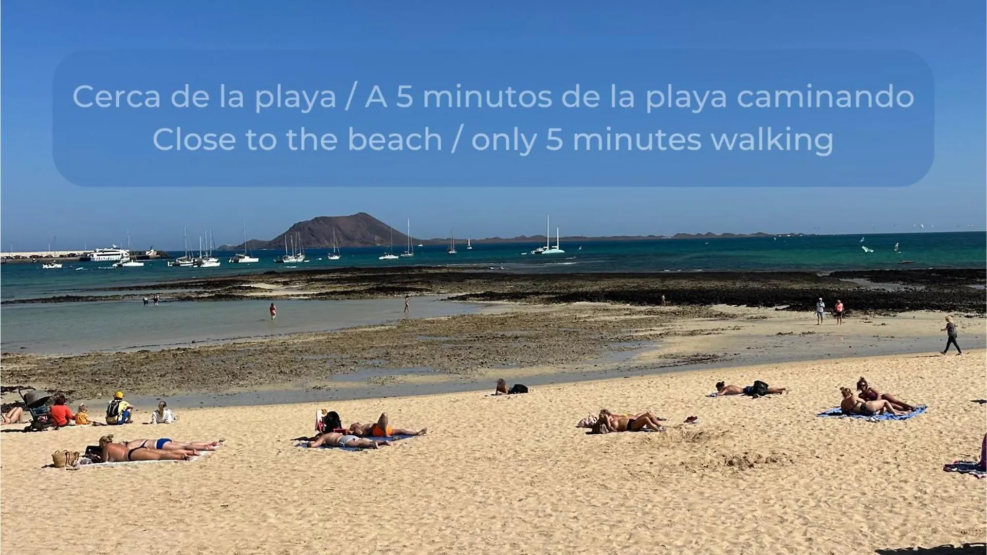 La Cotufa En El Centro De Corralejo, Dos Habitaciones Con Dos Banos, Terraza Privada Y Wifi 0*, Corralejo Spanien